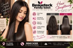 Hair Straightening in coimbatore
