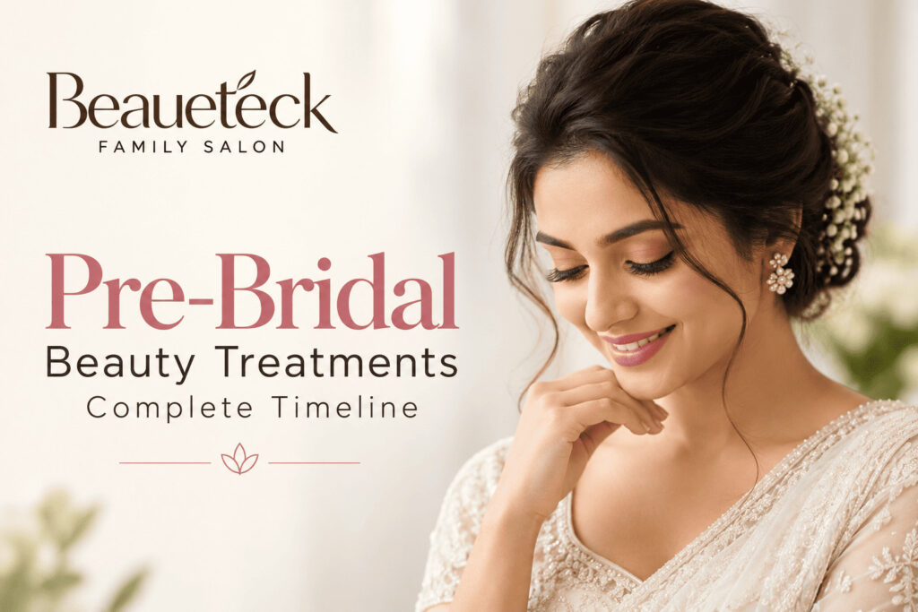 Pre-Bridal Beauty Treatments: Complete Timeline for Every Bride